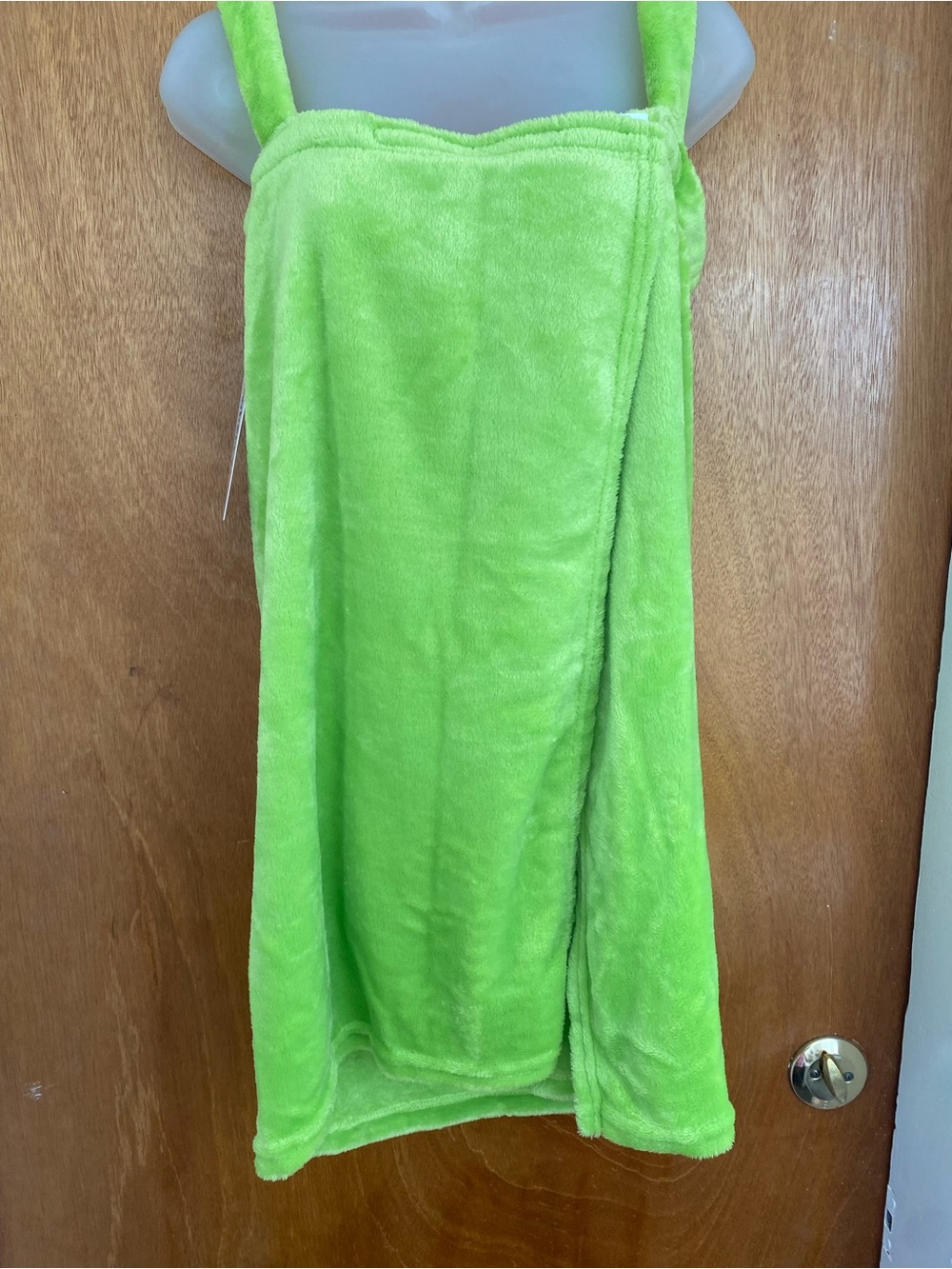 Neon Green Shower Wrap